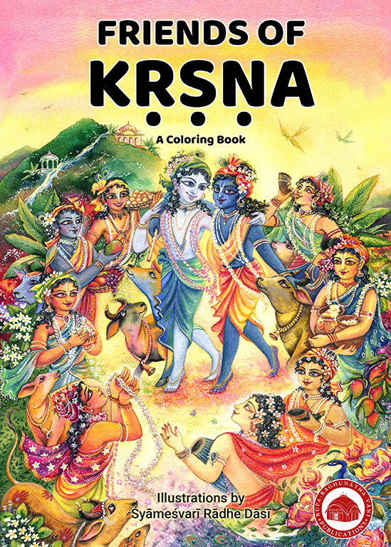 Friends Of Krsna (Coloring Book)